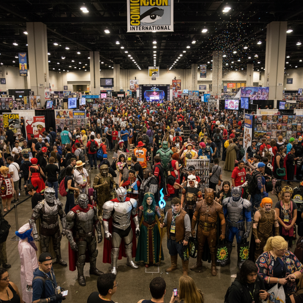 Cosplayers and Creators Pack Comic-Con 2025
