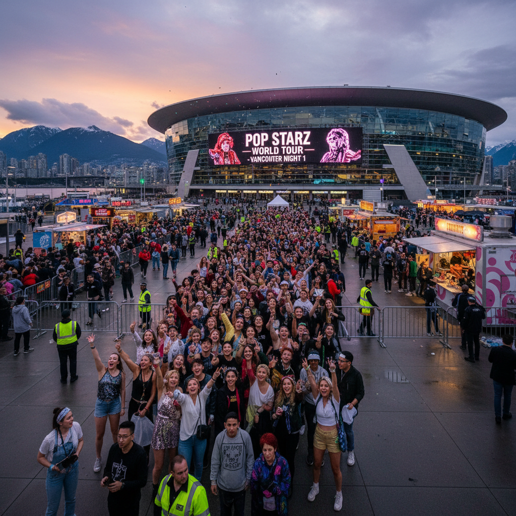 Kylie Minogue Tour 2025: Winnipeg Fans Head to Vancouver Show