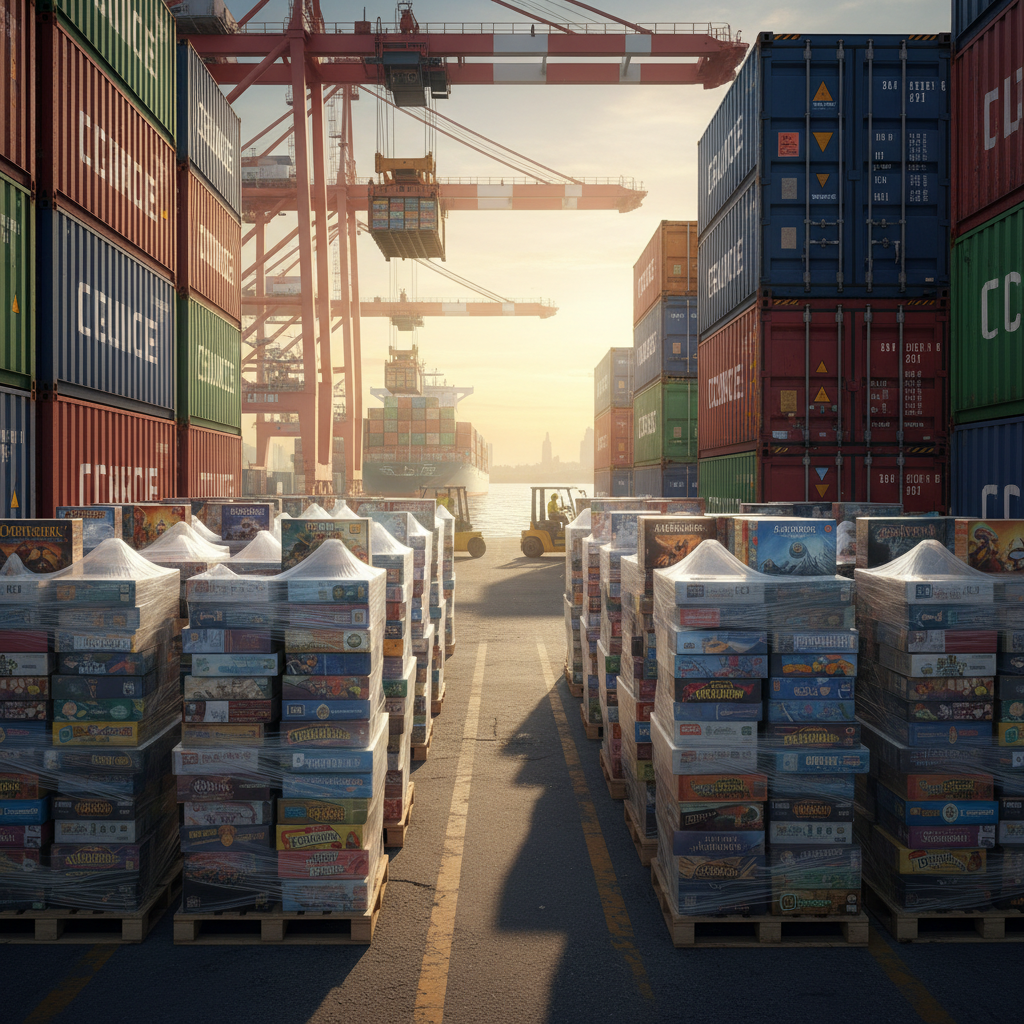 Shipping Woes Mount for Games Stuck Between Factories and Ports