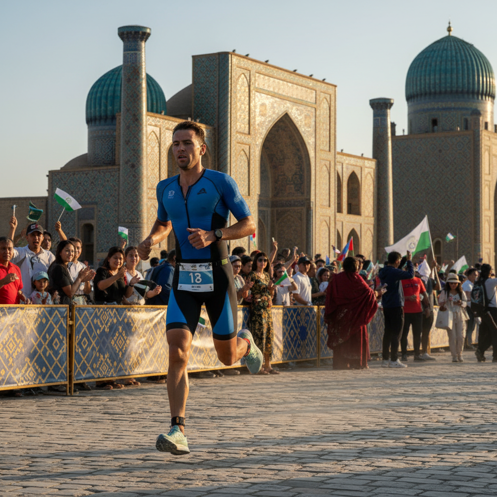 Charles Paquet Claims Historic Bronze at World Triathlon Championship in Uzbekistan