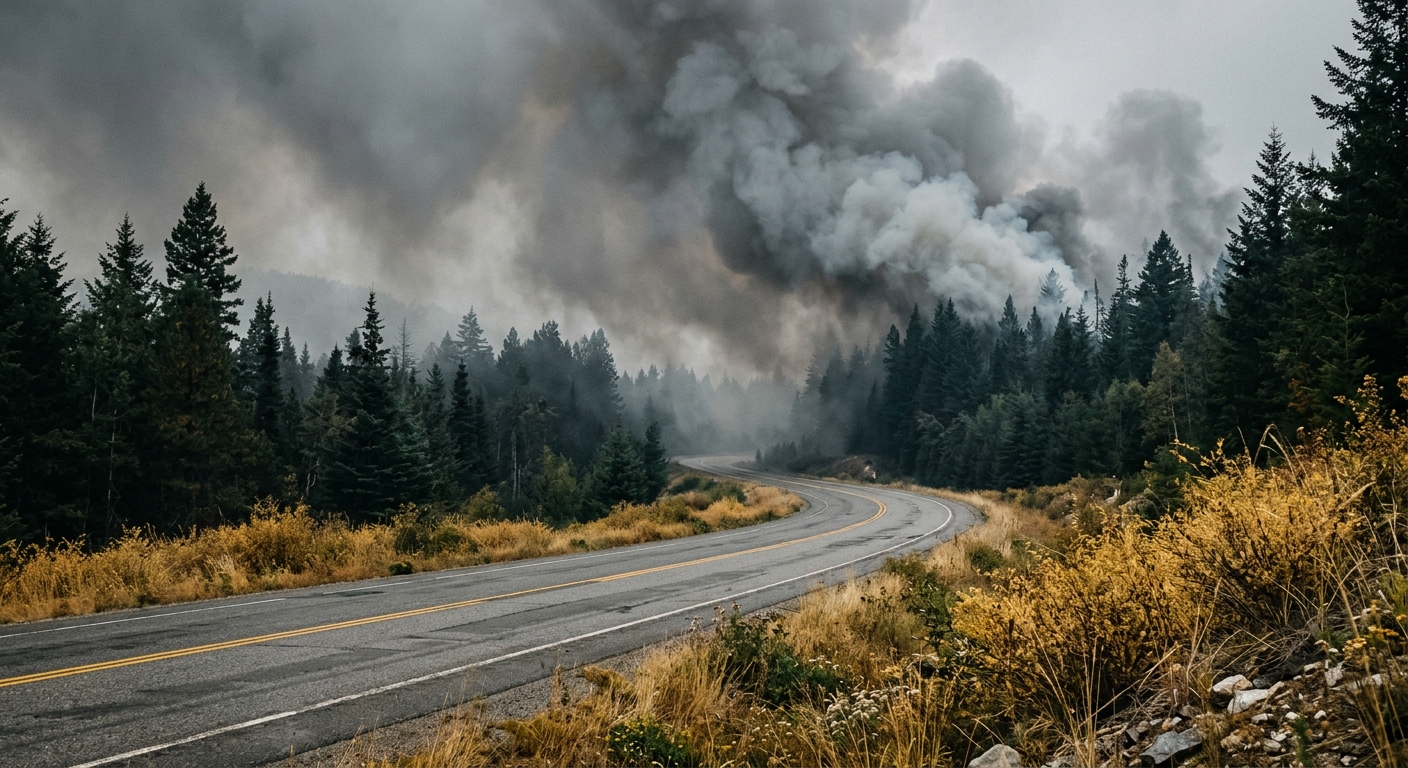 BC Wildfires Expand, Prompting New Evacuations Across North Okanagan