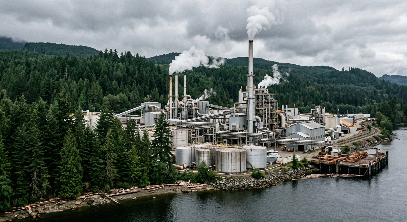 Howe Sound Mill Closure Signals Deep Challenges for BC Forestry Sector
